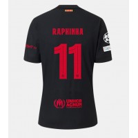 Camisa de Futebol Barcelona Raphinha Belloli #11 Equipamento Secundário 2024-25 Manga Curta